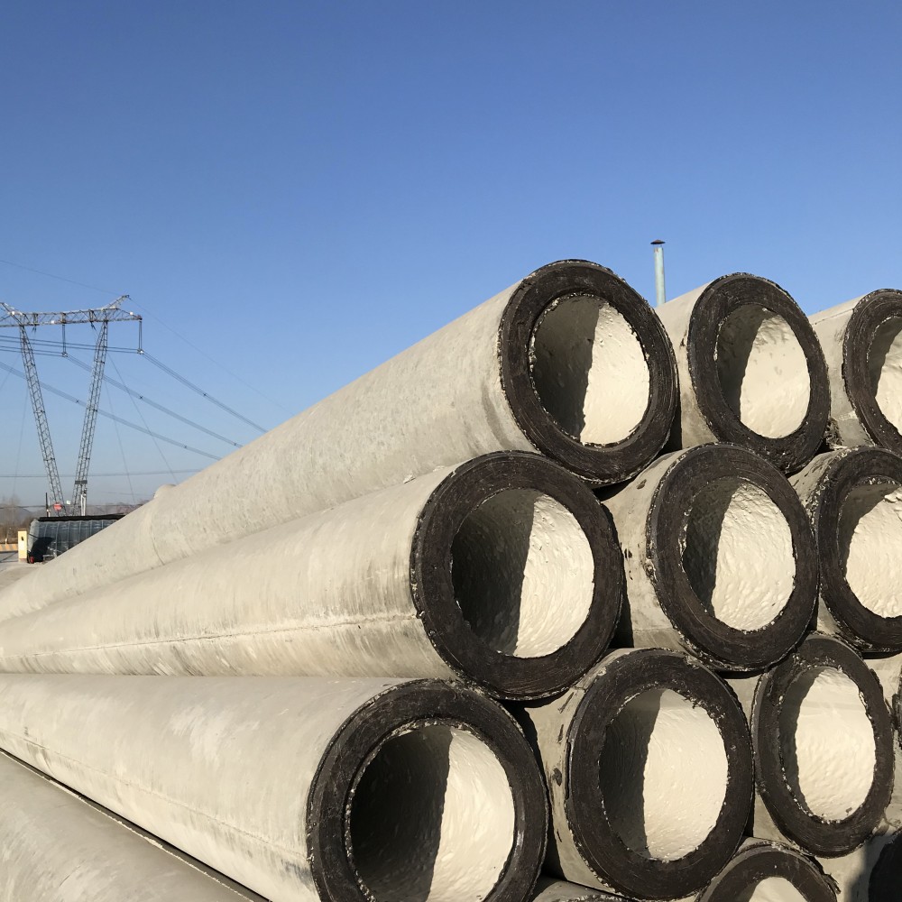 宁夏18米锥形水泥电杆